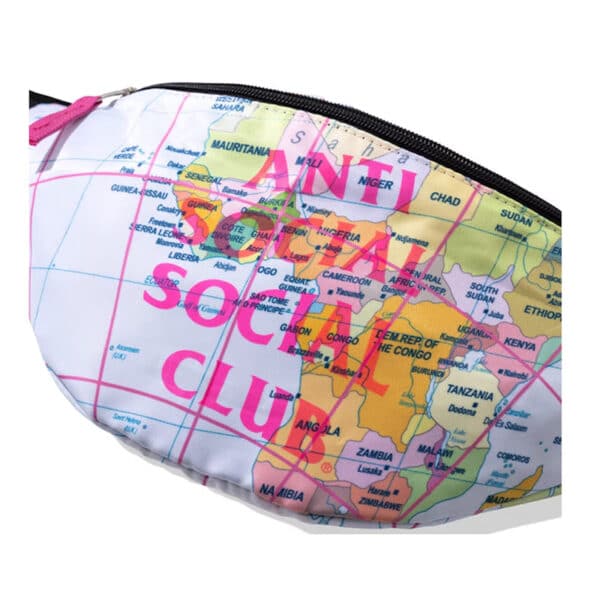 Anti Social Social Club Current Location Fanny Pack Multi Front
