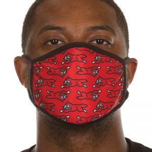 Ice Cream Moving Face Mask Red